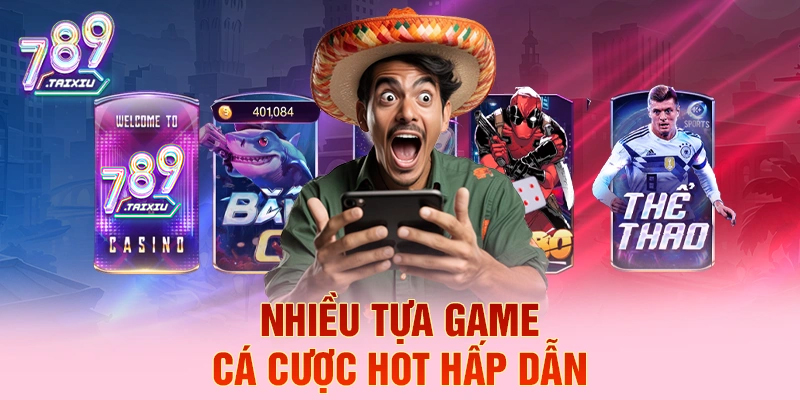Tựa game cá cược hấp dẫn tại okking
